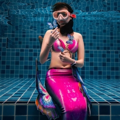 Đuôi Người Cá Bướm Phượng Xanh