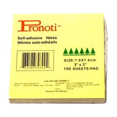 Giấy Note Vàng 3×3 Pronoti - Taphoabd.vn