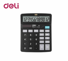 Máy Tính 12 Số Deli E837 – Màn Hình LCD Lớn - Taphoabd.vn