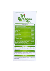 TPBVSK Trĩ Bách Nhiên Mộc