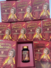 (Mua Sỉ Liên Hệ Zalo) Viên uống Sâm Tố Nữ Placentra hỗ trợ tăng cường nội tiết tố nữ Hộp 30 viên