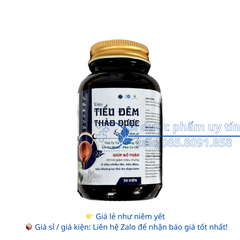Viên Tiểu Đêm Thảo Dược Ánh Dương giúp bổ thận, hỗ trợ giảm đi tiểu nhiều lần, tiểu đêm, tiểu không tự chủ do thận kém hộp 30 viên