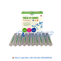 Men Vi Sinh Richergen Giúp bổ sung lợi khuẩn, giảm rối loạn tiêu hoá hộp 20 ống