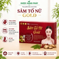 Viên uống Sâm Tố Nữ Gold giúp tăng cường nội tiết tố nữ hộp 45 viên