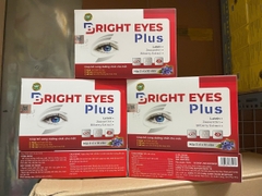 (Mua Sỉ Liên Hệ Zalo) Viên uống bổ mắt Bright Eyes Plus giúp cải thiện thị lực, giảm các biểu hiện khô mắt, mỏi mắt, giảm nguy cơ thoái hóa mắt hộp 30 viên