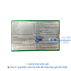 Viên Uống Bổ Não Brain KBG giúp tăng cường tuần hoàn máu đau đầu, chóng mặt, suy giảm trí nhớ hộp 30 viên
