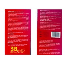 Viên uống  Vitamin 3B Linh Chi - Đông Trùng vàng giúp tăng cường sức khỏe, giảm mệt mỏi hộp 100 viên
