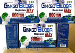 Viên uống bổ não Ginko Biloba Cere Brain Max giúp hỗ trợ tăng cường lưu thông máu não hộp 100 viên