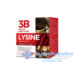 Viên uống  Vitamin 3B Linh Chi - Đông Trùng vàng giúp tăng cường sức khỏe, giảm mệt mỏi hộp 100 viên