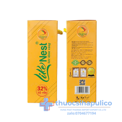 Tổ Yến Chưng Đông Trùng Hạ Thảo Like Nest Kids giúp ăn ngon, tăng sức đề kháng hộp 6 hũ