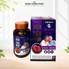 VIên Tiểu Đêm Sâm Nhung Bổ Thận giúp bổ thận, giúp tăng cường chức năng thận hộp 30 viên