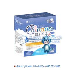 Siro Richer Calnano MK7 Milk giúp bổ sung Canxi, Vitamin D3, giúp xương, răng chắc khỏe, giúp phát triển chiều cao hộp 20 ống
