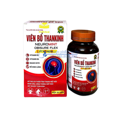 Viên Bổ Thankinh Neuromint Obisure Flex Platinum giúp cải thiện tình trạng mệt mỏi, nhức đầu, căng thẳng, mất ngủ, suy nhược thần kinh hộp 30 viên