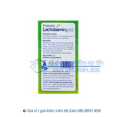Mem Probiotic Lactobamingold giúp bổ sung lợi khuẩn tăng cường tiêu hóa và nâng cao khả năng hấp thu hộp 30 gói