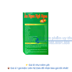 Siro Ăn Ngon Ngủ Ngon AC giúp ăn ngủ ngon, tăng đề kháng hộp 20 ống