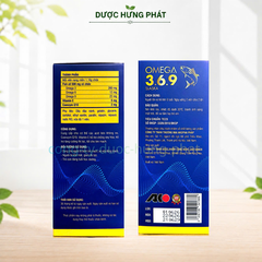 Viên uống Omega 3.6.9 Slaska giúp tăng cường thị lực, tốt cho tim mạch hộp 60 viên