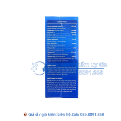 Viên uống GM Canxi Nano giúp xương và răng chắc khỏe, phát triển chiều cao hộp 30 viên