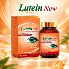 (Mua Sỉ Liên Hệ Zalo) Viên uống bổ mắt Lutein New giúp giúp bổ sung các chất chống oxy hoá, tăng cường thiwj lực hộp 30 viên