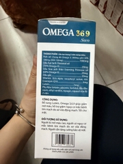 (Mua Sỉ Liên Hệ Zalo) Viên uống Omega 3.6.9 Sanco giúp giảm mỡ máu, tăng cường thị lực, tốt cho tim mạch hộp 60 viên