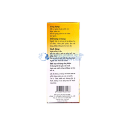 Siro Mật Ong Chanh Đào giúp nhuận phế, tiêu đờm, giảm ho hộp 100 ml