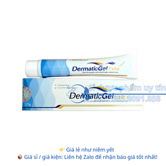 Kem Ngừa sẹo Dermatic Gel Extra giúp dưỡng ẩm da, làm mềm da, làm mờ các vết sẹo hộp 15g