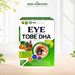 Viên uống bổ mắt Eye Ruby Omekid Tobe DHA giúp tăng cường thị lực, giảm các triệu chứng khô mắt, mỏi nhìn mờ hộp 60 viên