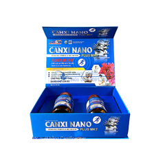 Viên uống Canxi Nano Plus MK7 giúp bổ sung Calci, vitamin D3, K2 (MK7) phát triển chiều cao cho trẻ em hộp 60 viên