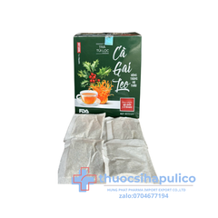 Trà Túi Lọc Cà Gai Leo Đông Trùng Hạ Thảo giúp thanh nhiệt mát gan hộp 60 gói