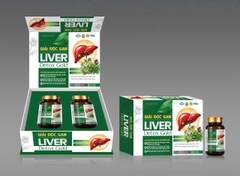 (Mua Sỉ Liên Hệ Zalo) Viên uống Giải Độc Gan Liver Detox Gold giúp thanh nhiệt, giải độc gan, tăng cường chức năng gan hộp 60 viên