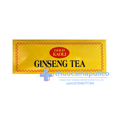 Trà nhân sâm Gold Kaoli Ginseng Tea Hộp 100 gói giúp tăng cường sức khỏe