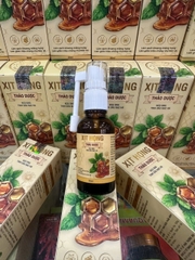 (Mua Sỉ Liên Hệ Zalo) Xịt Họng Thảo Dược Keo Ong Tinh Dầu Bạc Hà giúp làm dịu cổ họng giảm ngứa rát cổ họng, đau họng hộp 30 ml