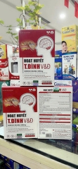 (Mua Sỉ Liên Hệ Zalo) Hoạt Huyết T.Đình V&Đ giúp hoạt huyết, tăng cường tuần hoàn máu não hộp 30 viên