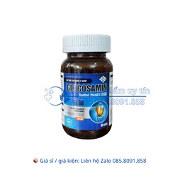 Viên uống Glucosamin Sulfat 2NaCl 1500 giúp làm trơn ổ khớp, giúp khớp vận động linh hoạt hộp 60 viên