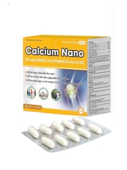 (Mua Sỉ Liên Hệ Zalo) Viên uống Calcium Nano (Mua Sỉ Liên Hệ Zalo) Viên uống Calcium Nano Vàng giúp bổ sung canxi, chắc khoẻ xương, chống loãng xương hộp 100 viêngiúp bổ sung canxi, chắc khoẻ xương, chống loãng xương hộp 100 viên