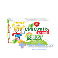 Viên Ngậm Cảm Cúm Ho Bổ Phổi Koltusf giúp giảm cảm cúm, hắt hơi, sổ mũi, họ khan, ho kéo dài, đau rát họng, khản tiếng hộp 24 viên