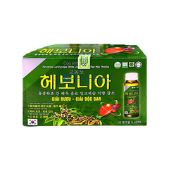Nước uống Giải Rượu – Giải Độc Gan giúp gải rượu, mát gan, bảo vệ gan hộp 10 chai