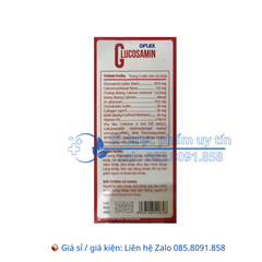 Viên uống Oflex Glucosamin giảm các triệu chứng của viêm khớp, khô khớp hộp 60 viên