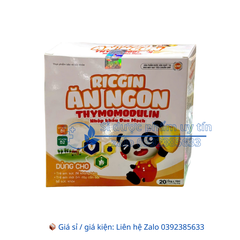 Siro Ricgin Ăn Ngon Thymomodulin giúp ăn ngon miệng, tăng cường sức đề kháng,  tăng cường tiêu hóa hộp 20 ống