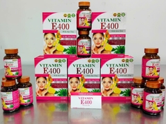 (Mua Sỉ Liên Hệ Zalo) Viên uống Vitanin E 400 With Aloe Vera giúp bổ sung vitamin E, hỗ trợ chống oxy hóa, giúp bảo vệ và hạn chế lão hóa da, giúp da sáng, mịn hộp 30 viên