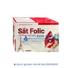 Viên uống Sắt Folic Extra giúp bổ sung sắt, acid folic và vitamin hộp 30 viên