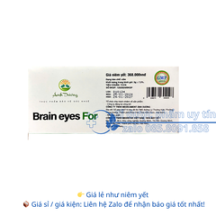 Cốm bổ não Brain Eyes For giúp hỗ trợ tốt cho não bộ và thị lực hộp 30 gói