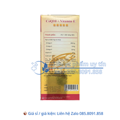 Viên uống Omega 3.6.9 Slaska giúp tăng cường thị lực, tốt cho tim mạch hộp 100 viên