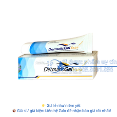 Kem Ngừa sẹo Dermatic Gel Extra giúp dưỡng ẩm da, làm mềm da, làm mờ các vết sẹo hộp 15g