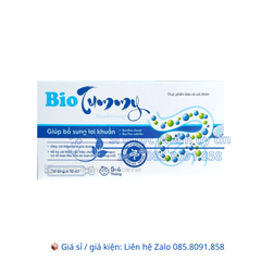 Men Bio Thanh Giong giúp bổ sung lợi khuẩn, giảm rối loạn tiêu hóa hộp 20 ống