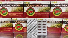 (Mua Sỉ Liên Hệ Zalo) Viên uống Giải Độc Gan Cà Gai Leo Xạ Đen Hộp Màu Đỏ giúp thanh nhiệt, giải độc gan và bảo vệ gan hộp 60 viên