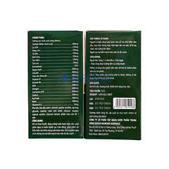 Viên uống Bổ Não thông mạch Ginkgo Biloba Cere Brain Max giúp hoạt huyết, tăng cường lưu thông máu hộp 100 viên