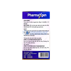 Viên uống PharmaXgen giúp bổ sung vitamin cho cơ thể, hỗ trợ tăng cường sức khỏe, nâng cao sức đề kháng hộp 100 viên