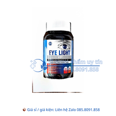 Viên uống bổ mắt Eye Light VP giúp cải thiện thị lực, giảm các biểu hiện khô mắt, mỏi mắt, giảm nguy cơ thoái hóa điểm vàng hộp 30 viên