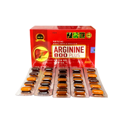 Viên uống Arginine 800 Plus giúp giải độc gan, bảo vệ gan hộp 60 viên