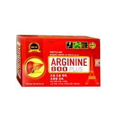 Viên uống Arginine 800 Plus giúp giải độc gan, bảo vệ gan hộp 60 viên
